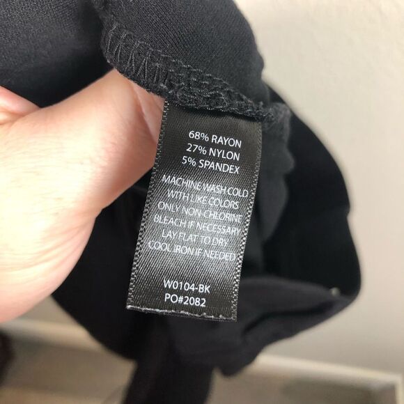 Betabrand Black Classic Dress Yoga Boot Cut Pants W0104-BK Medium Petite - Picture 6 of 6